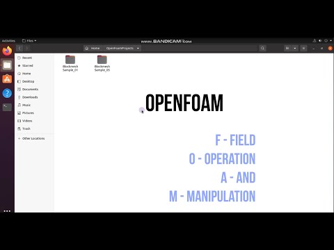 OpenFOAM два простых примера.