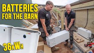 Building Our Own Power Station! | Solar Battery Install ☀️