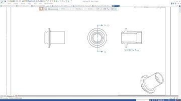 Solid Edge ST9 Create Section View