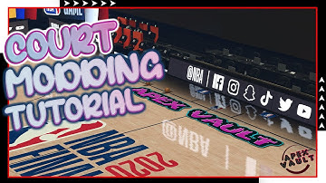 MODDING TUTORIAL | HOW TO CREATE CUSTOM COURT FOR NBA2K