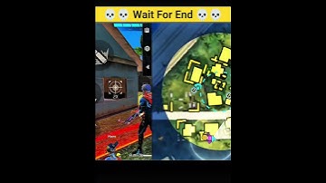 Wait For End 💀 || 1vs3 Clutch And Hacker In My Game 😱 😱 #freefire #shorts #viral #gameplay