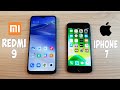 XIAOMI REDMI 9 VS IPHONE 7 - ЧТО ВЫГОДНЕЕ? НОВЫЙ АНДРОЙД ИЛИ СТАРЫЙ АЙФОН?