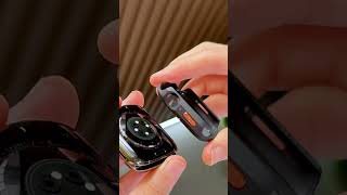 URVOI Case for Apple Watch bumper PC with tempered glass film cover protector anti scratch