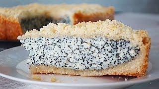 Королевская ватрушка с маком. Пирог с творогом. Просто и очень вкусно Королевская ватрушка с маком. Пирог с творогом. Просто и очень вкусно