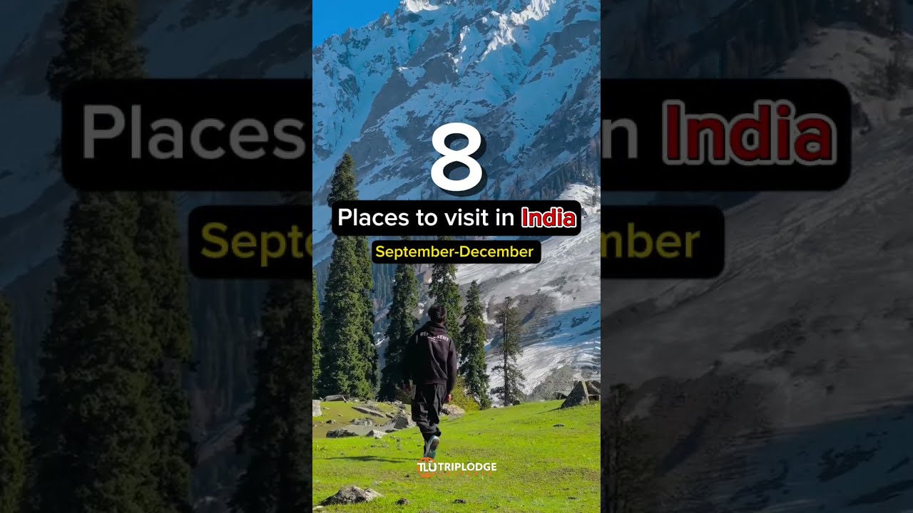 🏔️ 8 Places in India That Look Straight Out of a Dream!  #travelreels #youtubeshortsviral