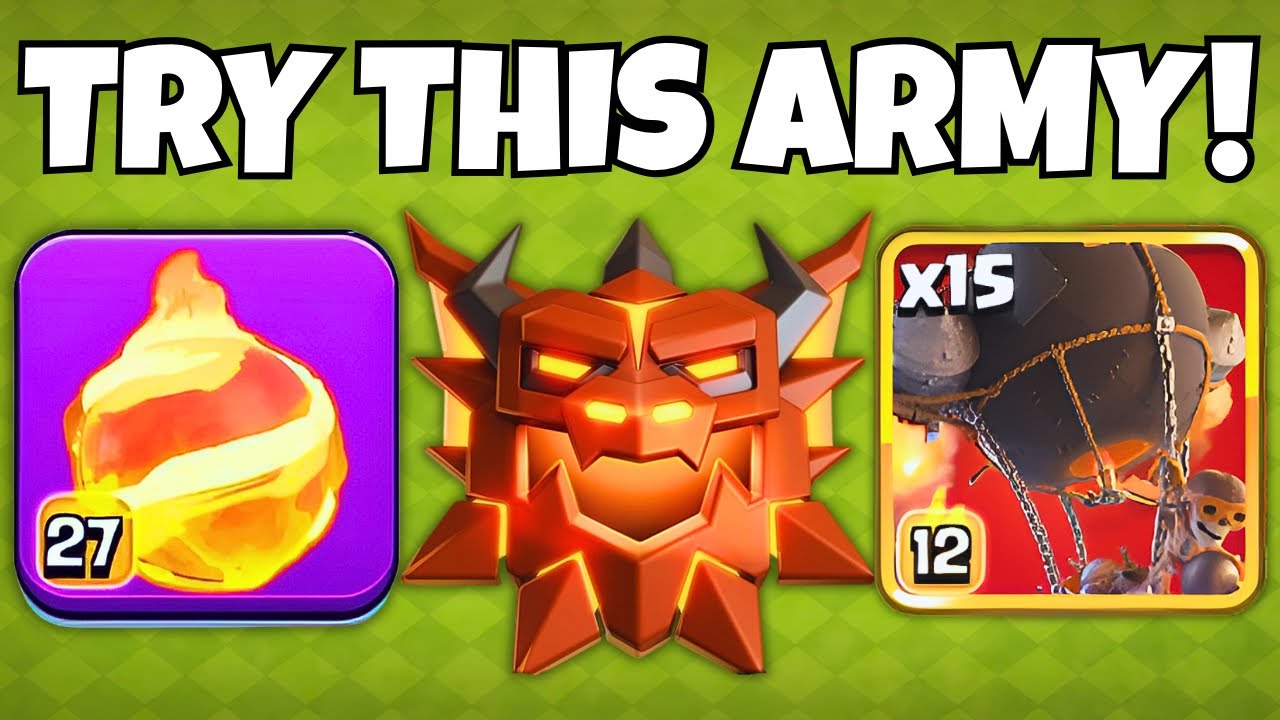 DOMINATING at the Top of Legend League with Fireball Rocket Loons!