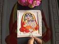 Maa Parvati &amp; Lord Ganesha Clay Art painting #shorts #clayart #homedecor #art #handmadeart #viral
