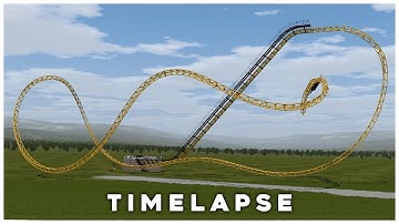 NoLimits 2 Timelapse: Spinsanity #1 (First Half Of Track)