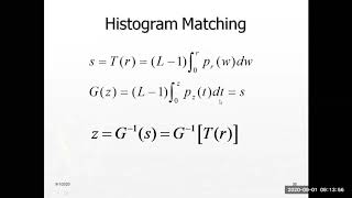 Unit 2 - Lecture 9 - Histogram Matching