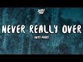 Katy Perry - Never Really Over (Lyrics)