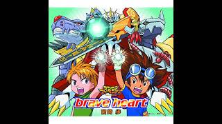 Digimon - Brave Heart instrumental with no back vocals