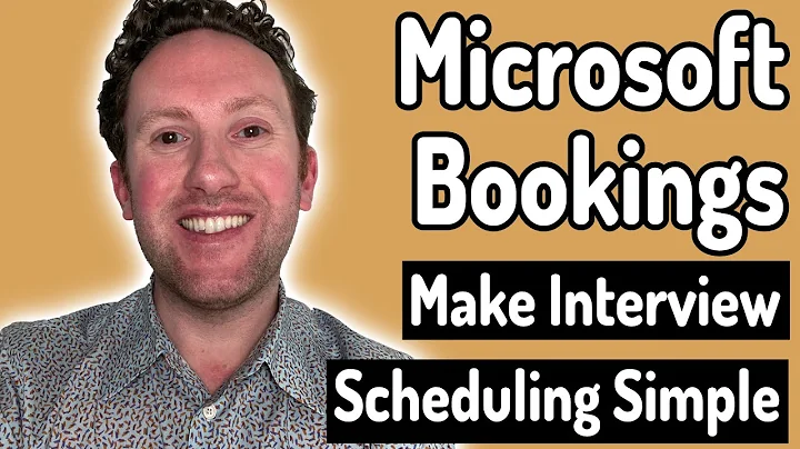 How to make scheduling interviews simple with Microsoft Bookings