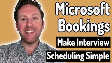 How to make scheduling interviews simple with Microsoft Bookings