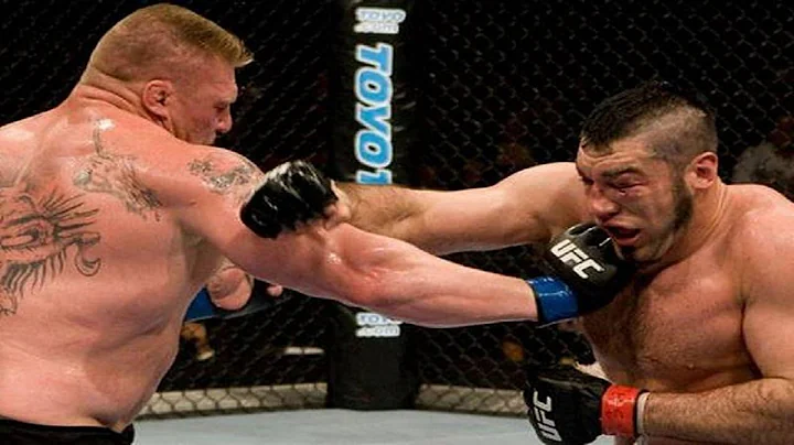 Brock Lesnar vs  Heath Herring UFC 87 FULL FIGHT N...