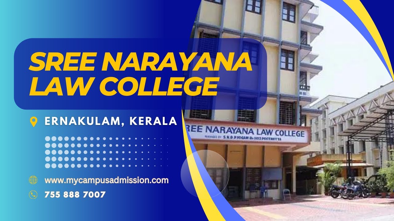Sree Narayana Law College Poothotta YouTube