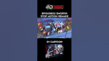 #transformersg1 episode 2 stop motion remake short 01