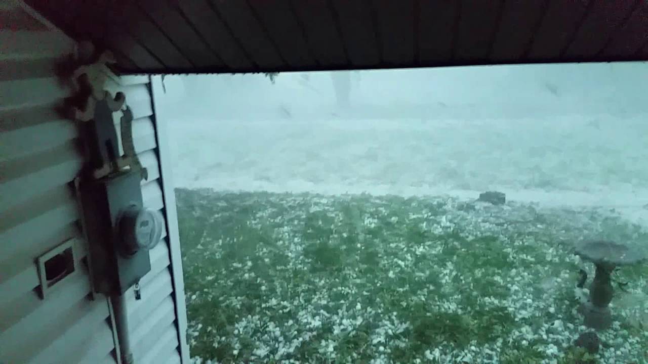 Copy of 71016 hail storm killdeer nd beware foul language lol YouTube