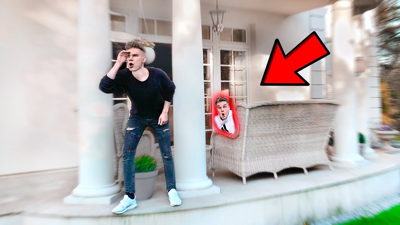 EKSTREMALNY CHOWANY W WIELKIM DOMU I OGRODZIE!