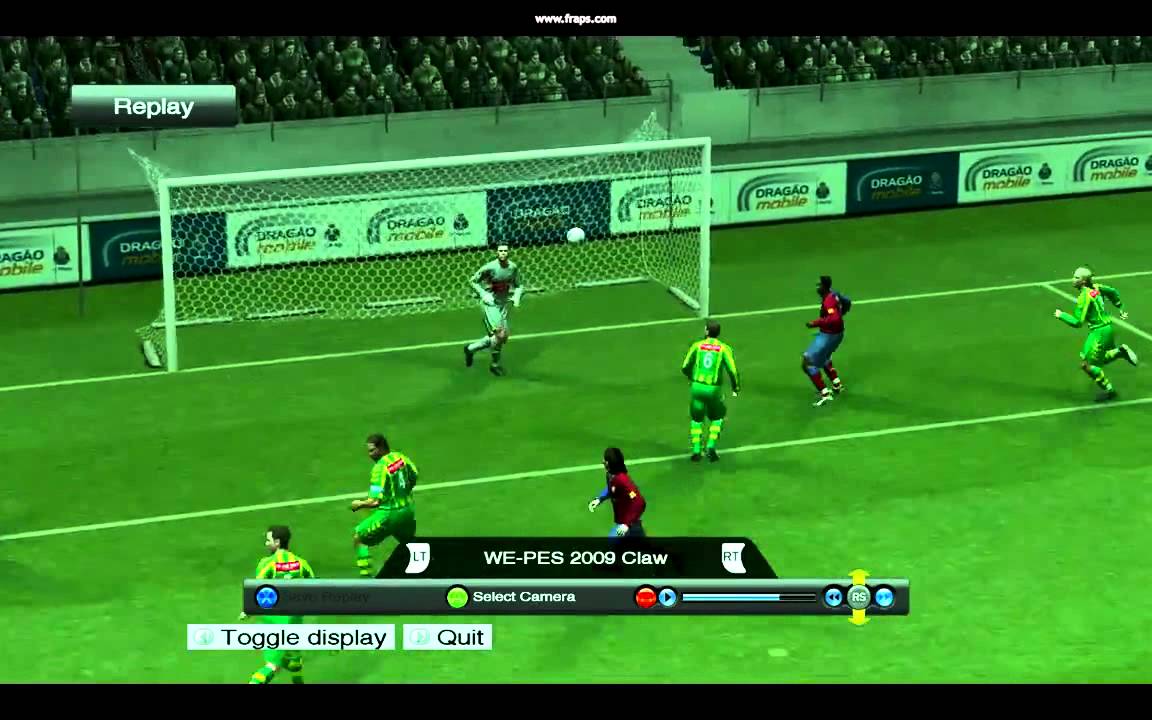 Pes Etoo Goal With Shoulder YouTube