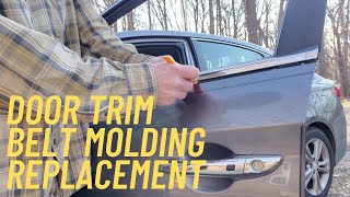 : How to Replace Door Trim Belt Molding on Hyundai Sonata