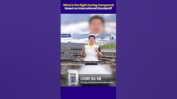 What is the Right Curing Compound Based on International Standard