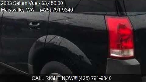 2003 Saturn Vue Base Fwd 4dr SUV V6 for sale in Marysville,