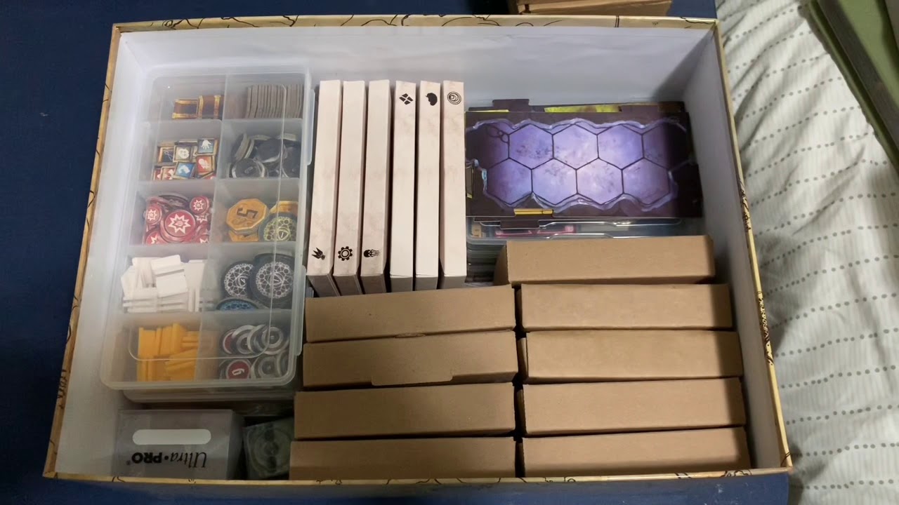 A solution for box stretching for Gloomhaven Storage Solution 2.0 