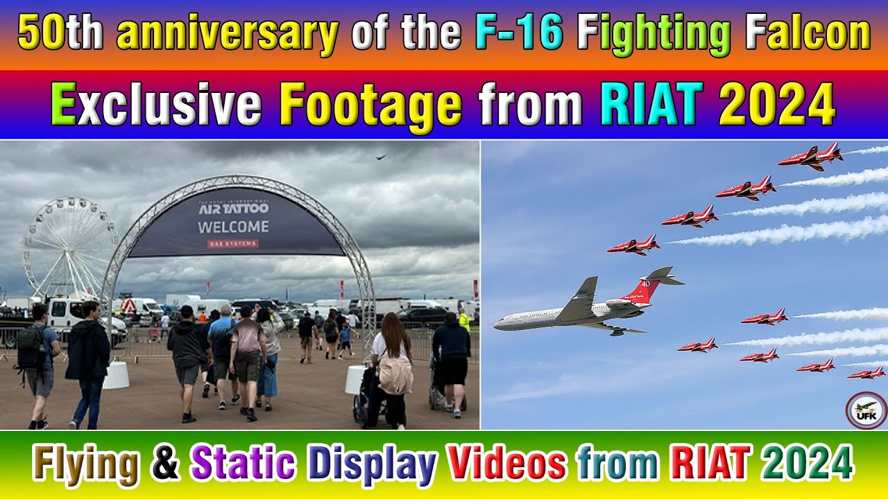 Exclusive Footage from RIAT 2024. Flying & Static Display Videos from ...
