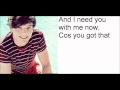 One Thing - One Direction Lyric Video (With Pictures)
