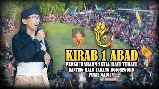Kirab 1ABAD PSHT Ranting Malo Cabang Bojonegoro Pusat Madiun
