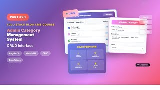 Admin Category Management System | Full-Stack Blog Course #23 - CRUD Interface