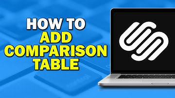 How To Add Comparison Table To Square Space (Easiest Way)