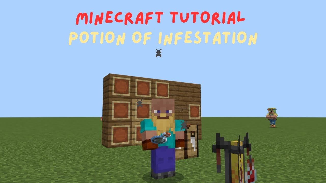 POTION OF INFESTATION!! - Minecraft Potions Recipe - YouTube