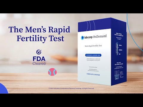 Men’s Rapid Fertility Test - video from Covance