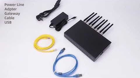 4G LTE SMS Gateway API HTTP 8 Port SMS Modem SK8-8 Gsm Modem Bulk SMS Send Receive Message Machine