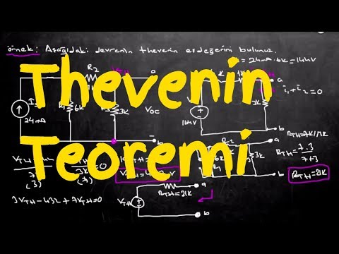 Video: Thevenin ekvivalent dövrəsi nədir?