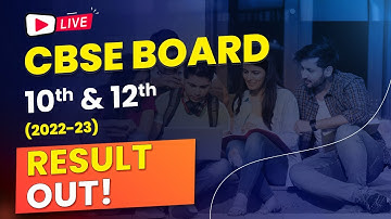 CBSE Result 2023 LIVE Announced! CBSE Result 2023 Class 10 & 12 | CBSE Board Exam 2023