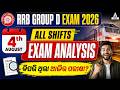 RRB Group D Exam Analysis 2026 | RRB Group D 4 August All Shifts Analysis | Complete Paper Review
