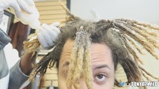 GETTING MY DREADS RETWISTED AND DYED (VLOG #56)