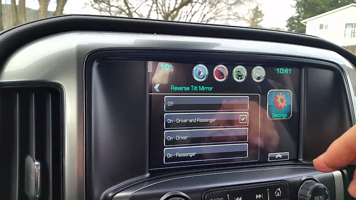 Chevrolet Reverse Tilt Mirrors - Gregs Owners Manual