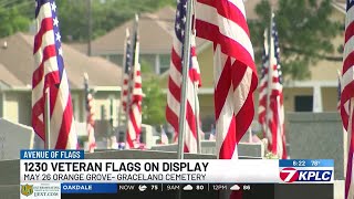 Avenue of Flags requesting volunteers to help set up display
