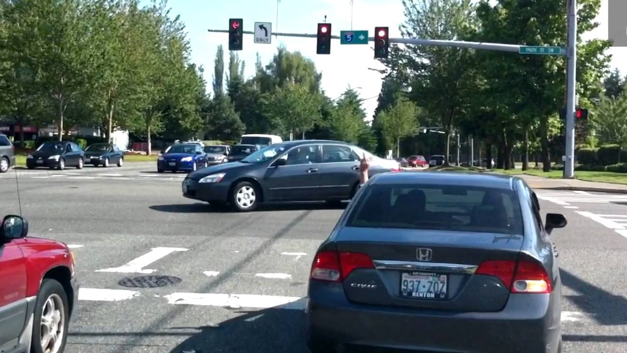 A driver that actually deserves one of Lynnwood's red light camera