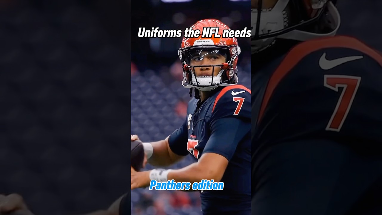 Uniforms the NFL needs Panthers edition