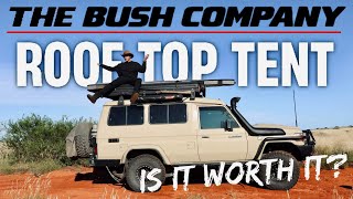 BUSH COMPANY Rooftop Tent Review, IS IT WORTH THE $ ?!!