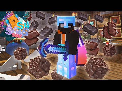 BERBURU NETHERITE UNTUK ARMOR TERKUAT | Episode 9 | Sans SMP S4