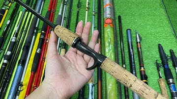 Video 594 : Cần Lure Rút Mini - Lure Ngang Rút - Cần Câu Rap Khúc - Cần Câu Tay Lóng Ngắn Lóng Dài l