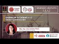 🔵🔴 Gestión de la calidad en el sector construcción