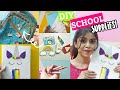 5 diy school supplies for studentsteenagers hacks school crafts  notebooksbookmarkspins etc