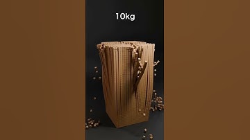 Crushing Minecraft Blocks Pt. 2 | 3D Simulation #3danimation #blender #satisfying #3dart #render