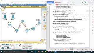Prac1.4: Packet Tracer - Configure Cisco Routers for Syslog, NTP, and SSH Operations (TY Bsc.IT)